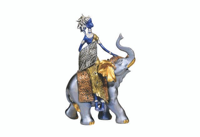 Queen on Elephant