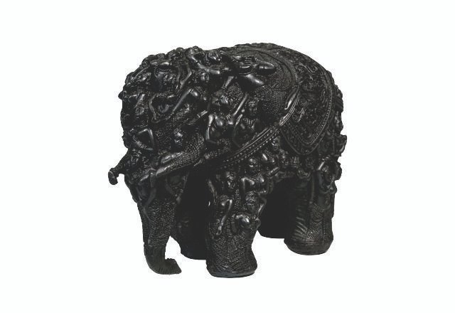 Second image of Embossed Elephant