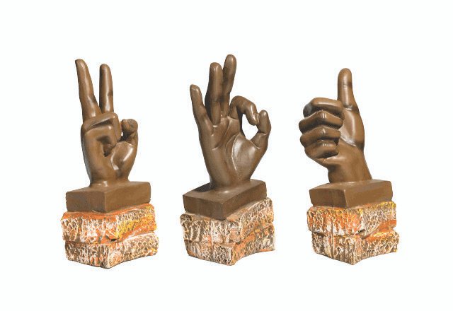 Second image of Hand Signs (Set of 3)